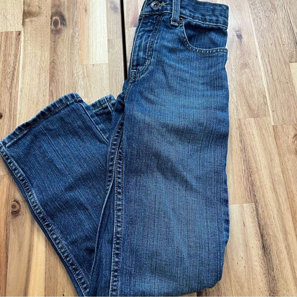 Roebuck & Co. Boys Straight Leg Blue Jeans - Picture 7 of 7